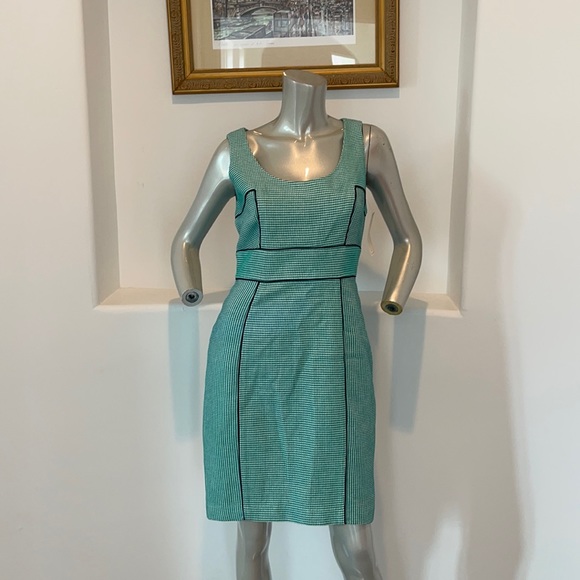 Shoshanna Dresses & Skirts - Shoshanna Sleeveless Stitched Sheath Dress Size 8